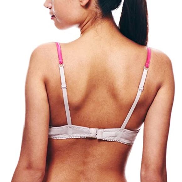 NEW Mimi Holliday 36C Silk Chiffon Balcony Bra Lingerie Polka Dot Damaris Bows - Picture 4 of 12